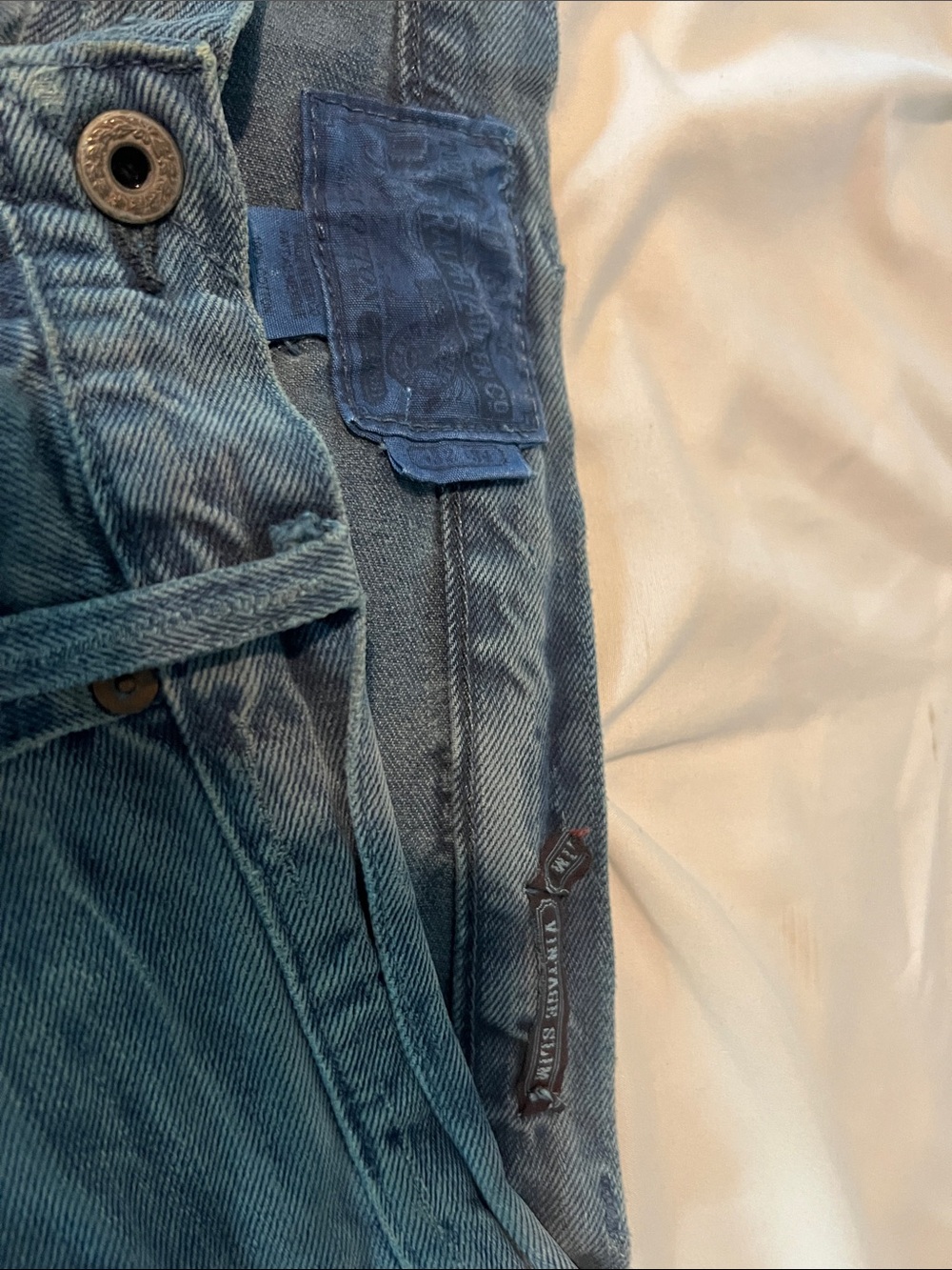Ralph Lauren Men's Slim Blue Denim Jeans